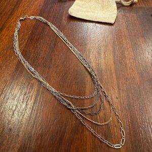 DANNIJO layered chain necklace